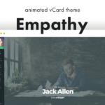 Empathy – Animated vCard WordPress Theme Empathy – Animated vCard WordPress Theme