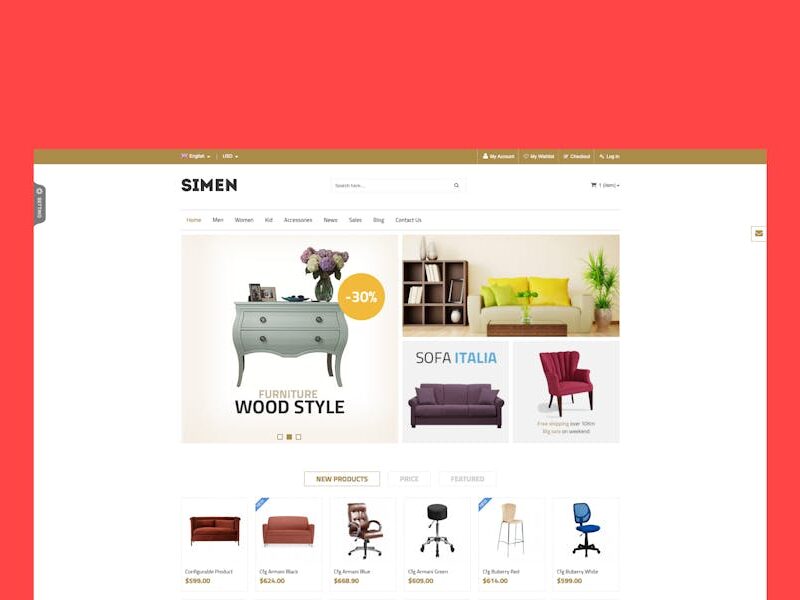 SNS Simen - Responsive Magento Theme