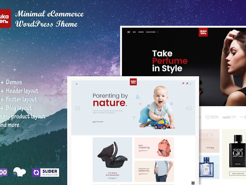 Dukaken – Multipurpose WooCommerce WordPress Theme