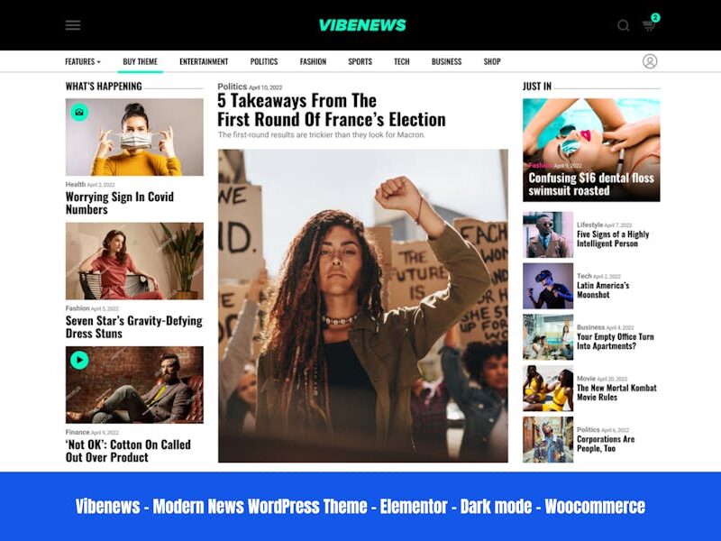 Vibenews - Digital News Magazine AMP Theme