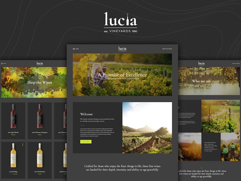 Lucia - Wine WordPress Theme