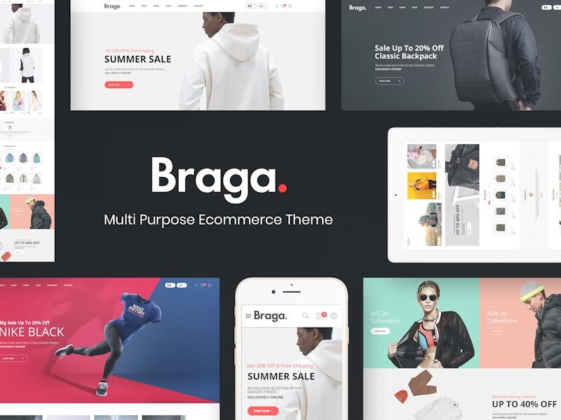 Braga - Fashion Theme for WooCommerce WordPress