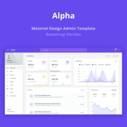 Alpha – Material Design Admin Template Alpha – Material Design Admin Template