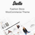 Giao diện WooCommerce cho cửa hàng thời trang Shella