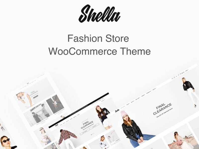 Shella Fashion Store WooCommerce Theme