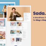 Sada – A WordPress Theme For Blog & Shop Sada – A WordPress Theme For Blog & Shop