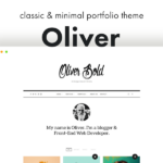 Oliver – Classic & Minimal WordPress Theme Oliver – Classic & Minimal WordPress Theme