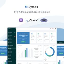 Symox – PHP Admin & Dashboard Template