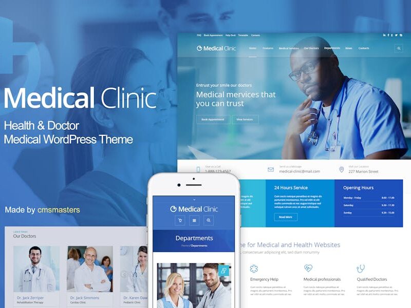 Medical Clinic - Health & Doctor Medical WP Theme