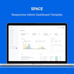 Space – Responsive Admin Dashboard Template
