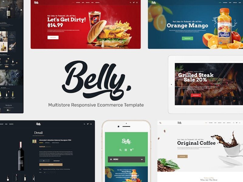Wine, Food & Drink Theme for Opencart 3.x