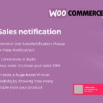 WooCommerce Live Sales Notification Pro
