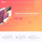 Moto – WordPress Landing Page Theme Moto – WordPress Landing Page Theme