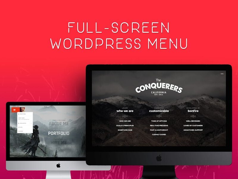 Jumbo: Fullscreen WordPress Menu