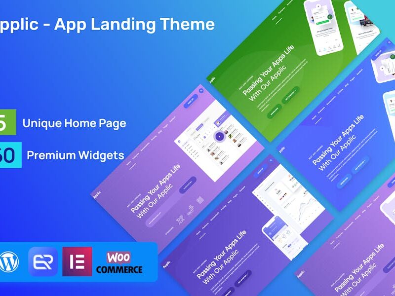 App Landing WordPress Theme