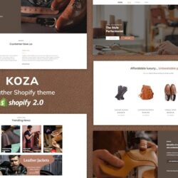 Koza – Leather Market Premium Shopify Theme Koza – Leather Market Premium Shopify Theme