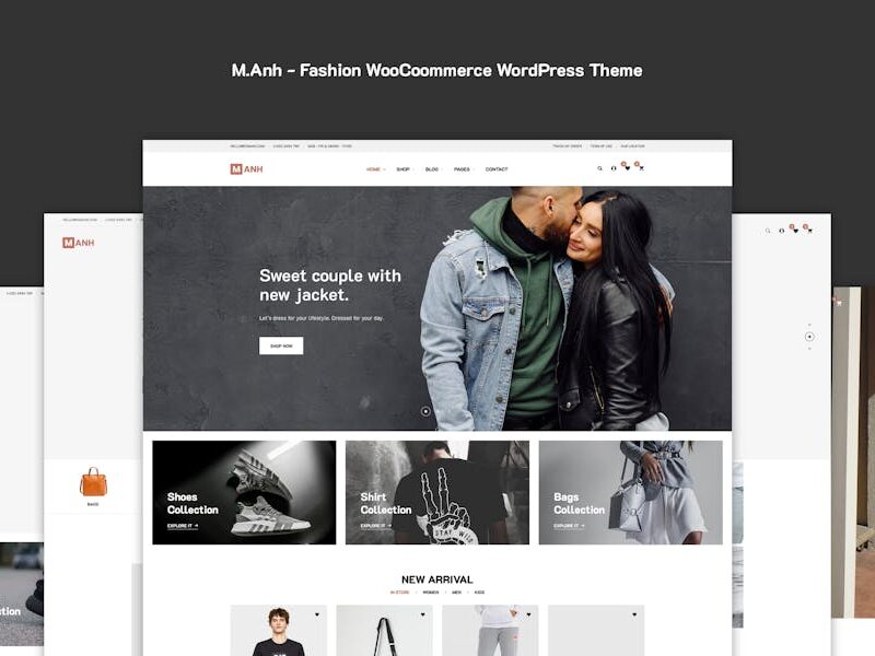 M.Anh - Fashion WooCoommerce WordPress Theme