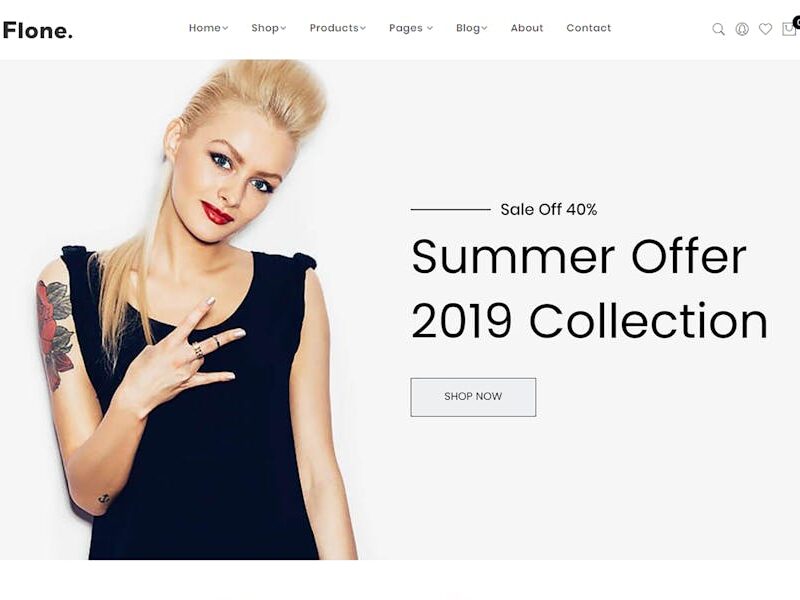Flone - Minimal Shopify Theme