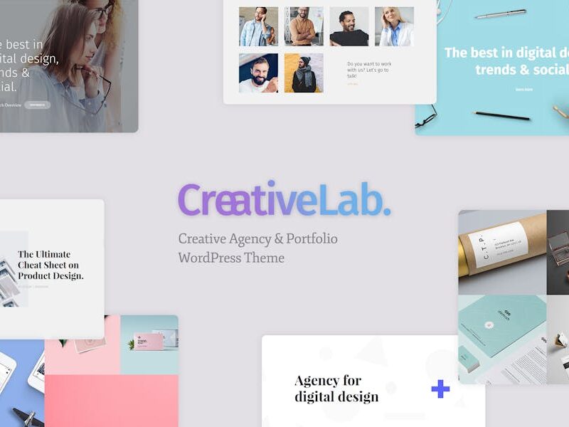 Creative Lab - Creative Studio & Agency Portfolio