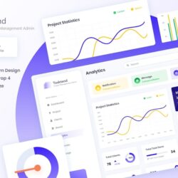 Protend – Project Management Admin Dashboard HTML