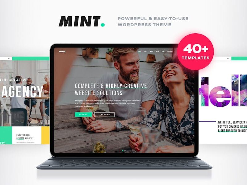 Mint - Creative Multi-Purpose WordPress Theme