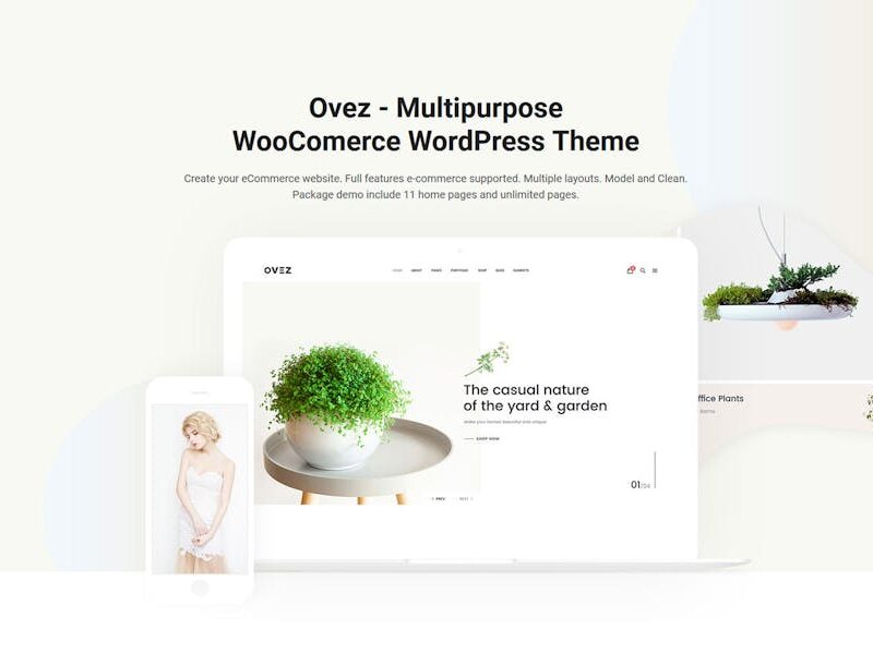 Ovez - Modern Multi-Concept WooCommerce Theme