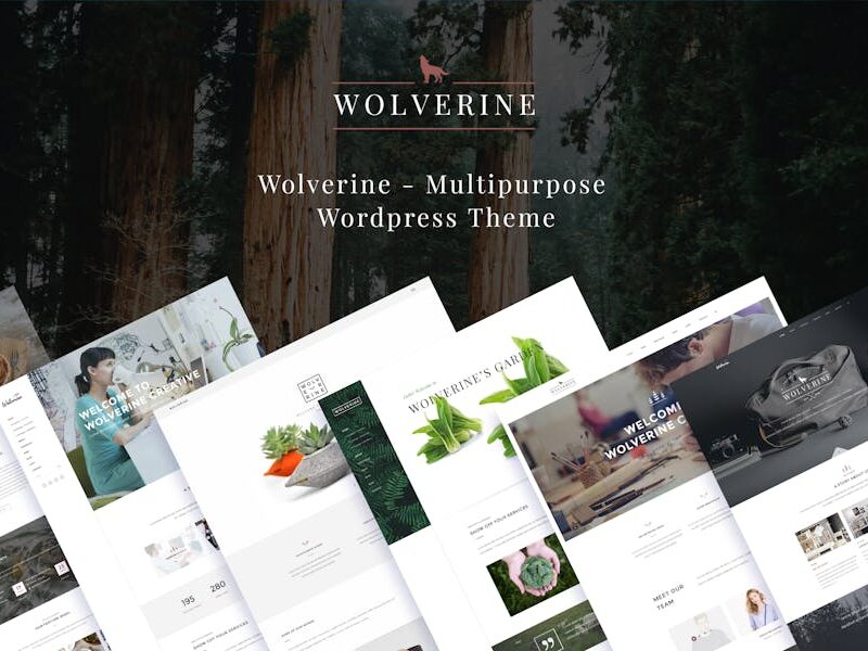 Wolverine - Responsive Multi-Purpose Theme