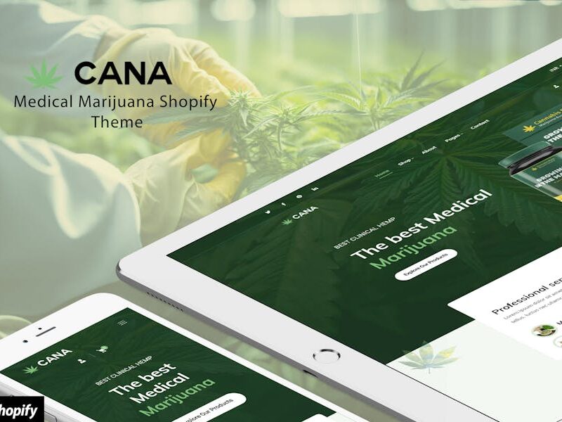 Cana - Medical Marijuana Shopify Theme