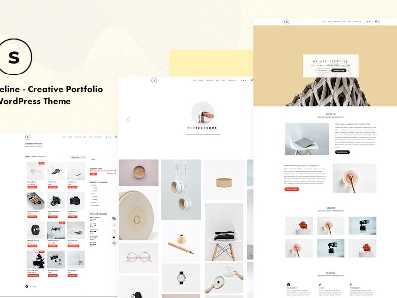 Seline - Creative Portfolio WordPress Theme