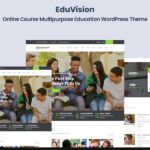 Eduvision – Online Course Education WordPress