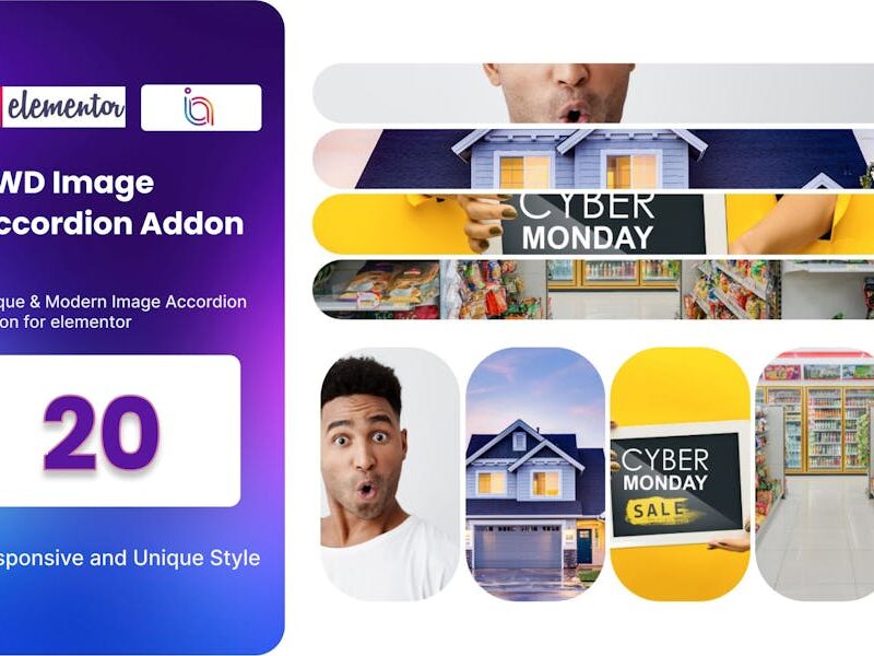Image Accordion addon for elementor