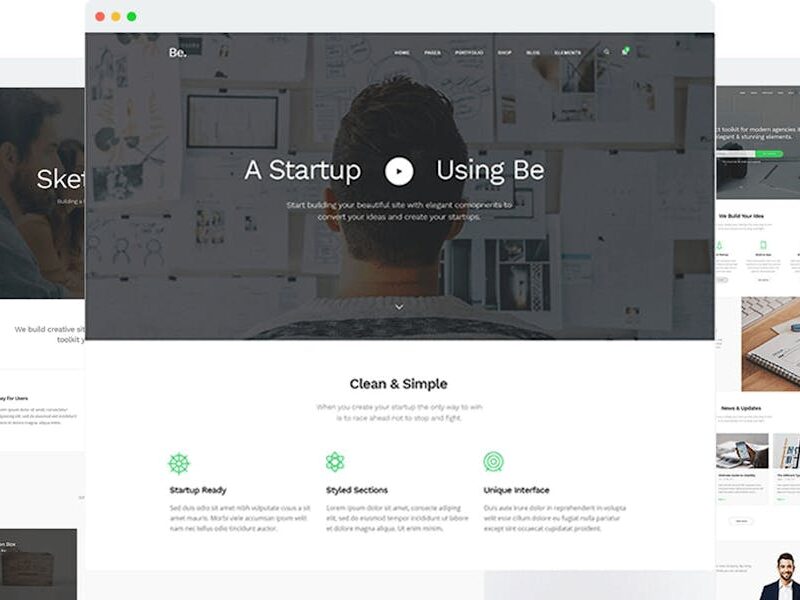 BoTheme - Startup Business WordPress Theme