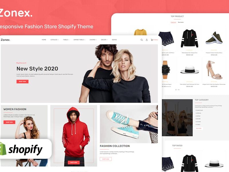 Zonex Multipurpose E-commerce Shopify Template