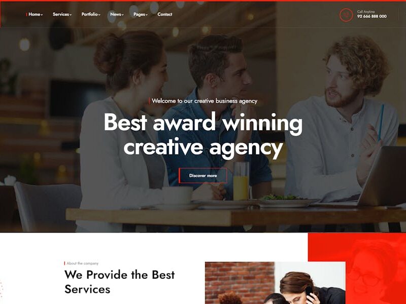 Sominx - Creative Business Agency WordPress Theme