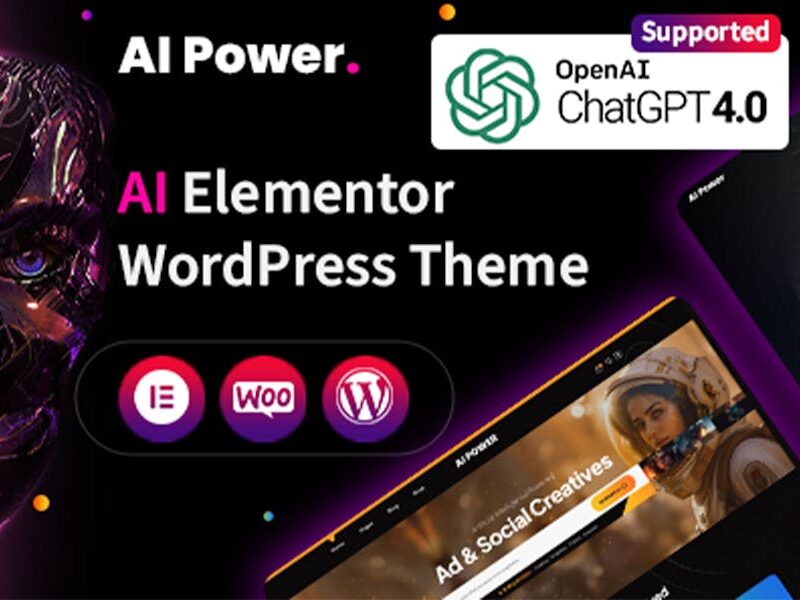 AI Power - Artificial Neural Network AI Theme