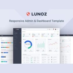 Bootstrap Admin & Dashboard Template – Lunoz