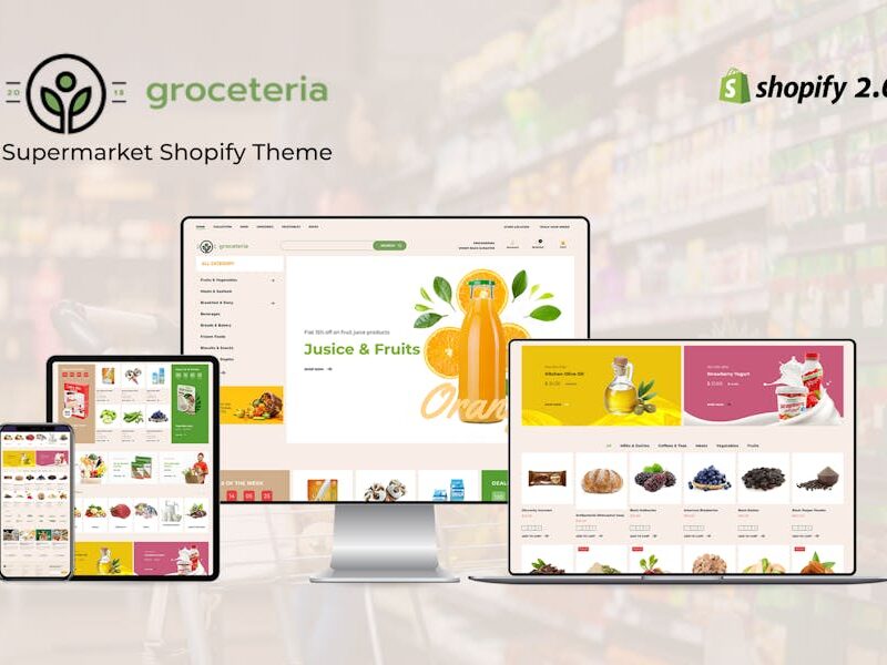 Groceteria - Supermarket Shopify Theme