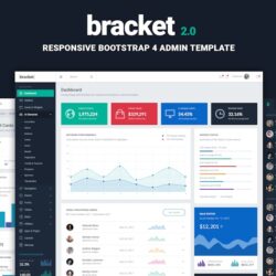 Bracket Responsive Bootstrap Admin Template