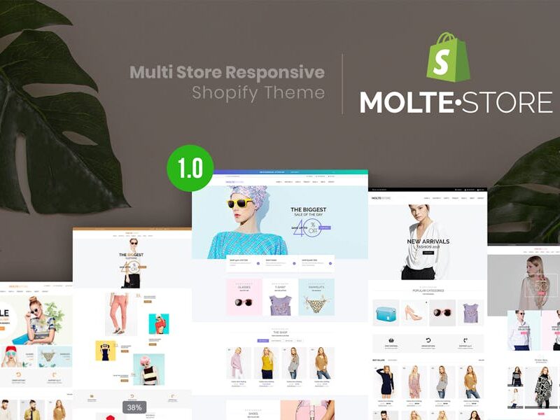 MolteStore - Multi Store Responsive Shopify Theme