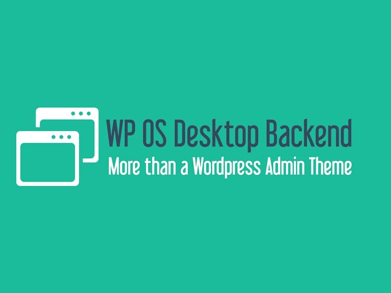 WP OS Desktop Backend