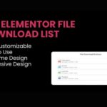 File Download List Elementor Widget