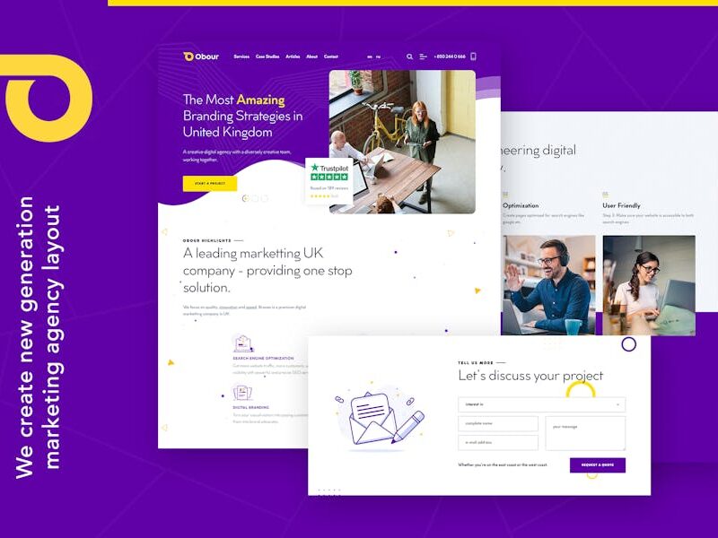 Obour | Digital Marketing Agency WordPress Theme