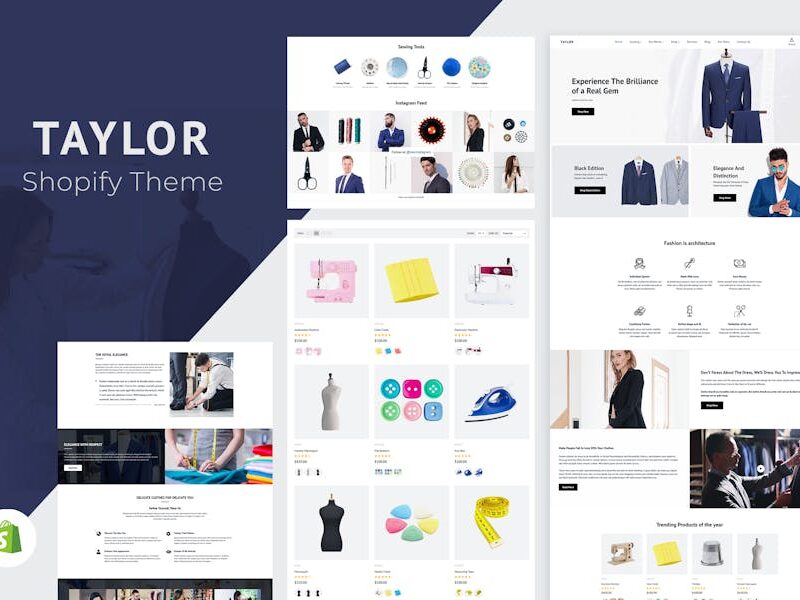 Taylor - Modern Shopify Fashion Theme