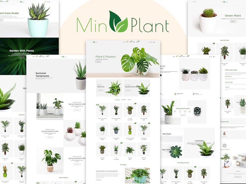 MinPlant - MultiPurpose Plant Store Shopify Theme