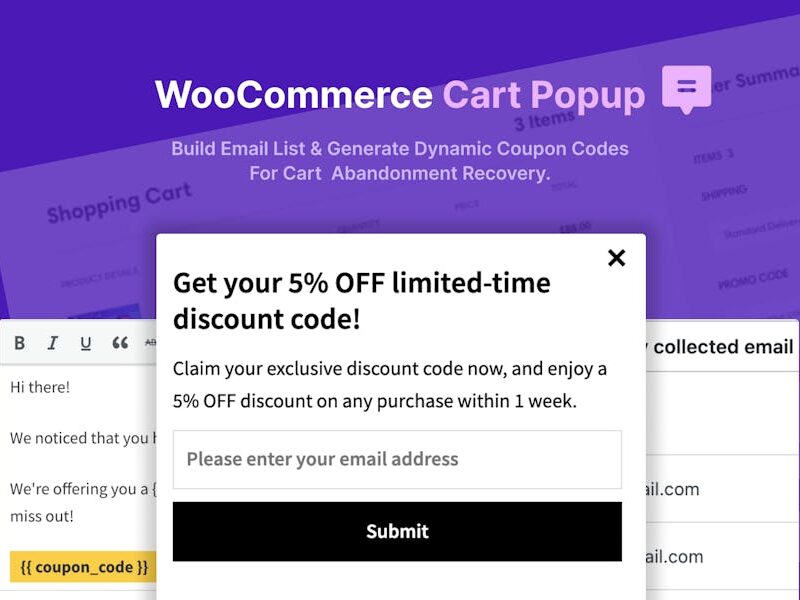 WooCommerce Cart Popup