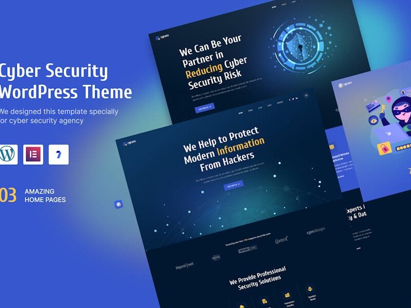 Cycure - Cyber Security Services WordPress Theme