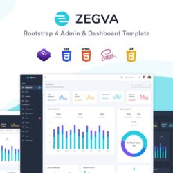 Zegva – Bootstrap 4 Admin & Dashboard Template