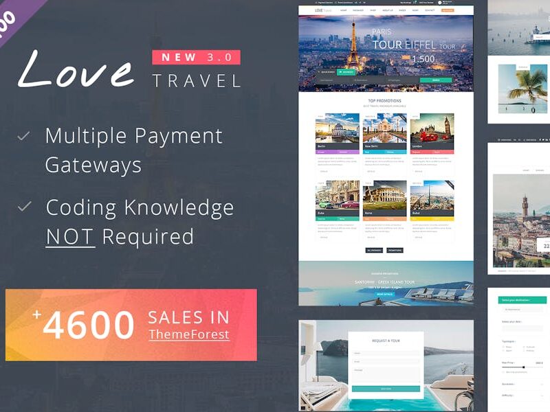 Travel WordPress Theme