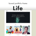 Life – Boxed Portfolio WordPress Theme Life – Boxed Portfolio WordPress Theme