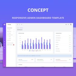 Concept – Responsive Admin Dashboard Template
